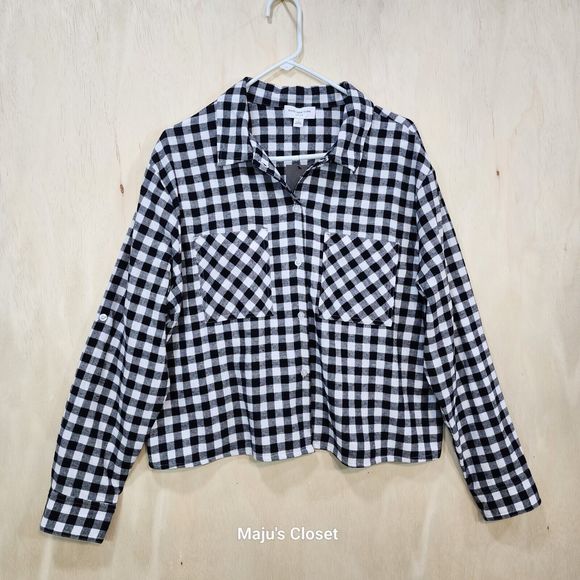 Marc New York Flannel Top size L - Picture 1 of 3